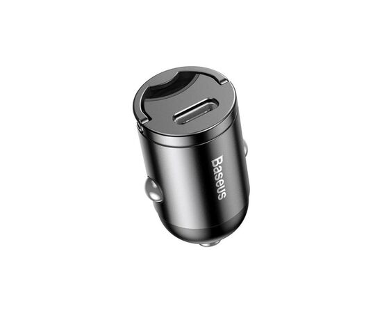 Зарядное устройство Baseus Tiny Star Mini PPS Car Charge USB-A Gray (VCHX-B0G), изображение 6 Зарядное устройство Baseus Tiny Star Mini PPS Car Charge USB-A Gray (VCHX-B0G), изображение 6
