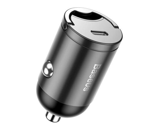 Зарядний пристрій Baseus Tiny Star Mini PPS Car Charge USB-A Gray (VCHX-B0G)