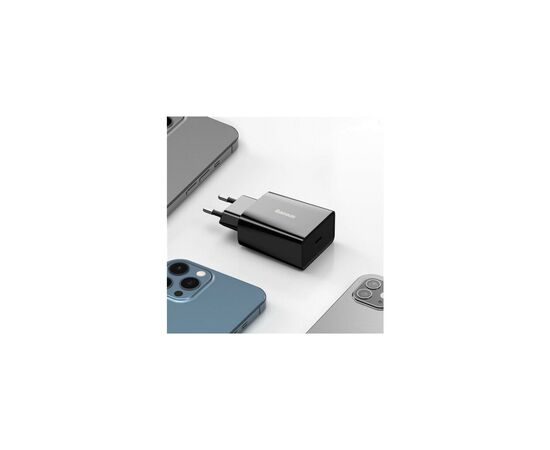 Зарядное устройство Baseus Speed Mini Quick Charger Black (CCFS-SN01), изображение 9 Зарядное устройство Baseus Speed Mini Quick Charger Black (CCFS-SN01), изображение 9