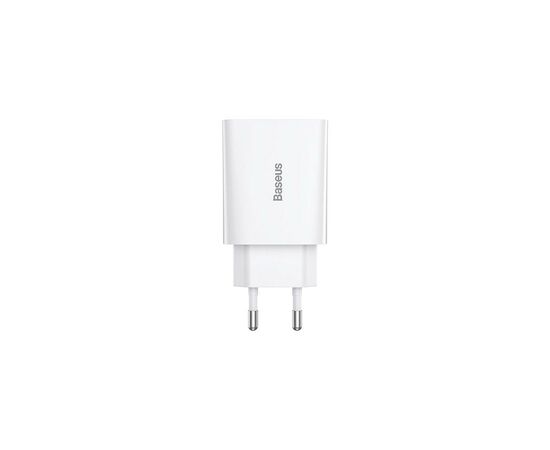 Зарядное устройство Baseus Speed Mini Quick Charger White (CCFS-SN02), изображение 4 Зарядное устройство Baseus Speed Mini Quick Charger White (CCFS-SN02), изображение 4