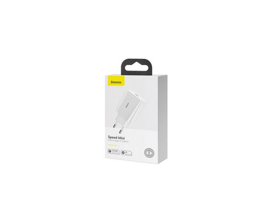 Зарядное устройство Baseus Speed Mini Quick Charger White (CCFS-SN02), изображение 7 Зарядное устройство Baseus Speed Mini Quick Charger White (CCFS-SN02), изображение 7