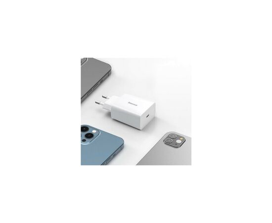 Зарядное устройство Baseus Speed Mini Quick Charger White (CCFS-SN02), изображение 9 Зарядное устройство Baseus Speed Mini Quick Charger White (CCFS-SN02), изображение 9