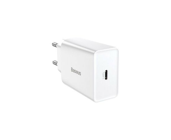 Зарядний пристрій Baseus Speed Mini Quick Charger White (CCFS-SN02)