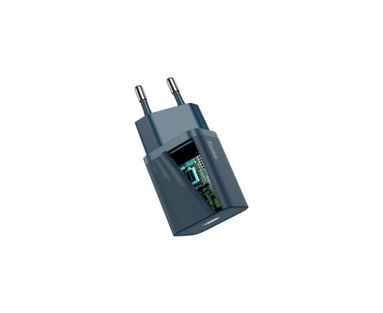 Зарядное устройство Baseus Super Si 1C Blue (TZCCSUP-B03), изображение 6 Зарядное устройство Baseus Super Si 1C Blue (TZCCSUP-B03), изображение 6