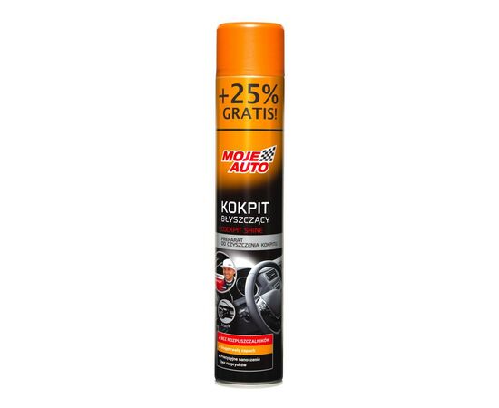 Автополироль MOJE AUTO Cockpit Shine Black 750мл (19-113E)
