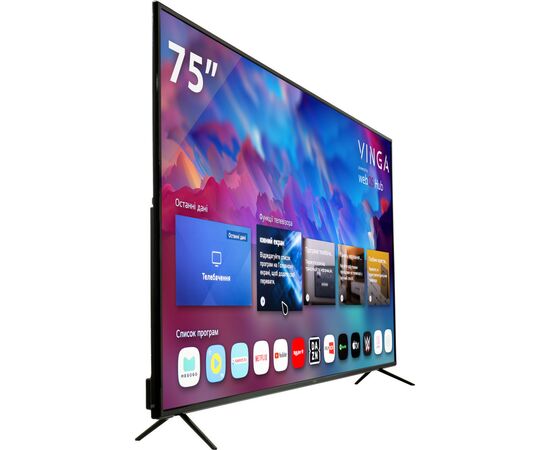 Телевізор Vinga S75UHD25BWEB, зображення 3 Телевізор Vinga S75UHD25BWEB, зображення 3