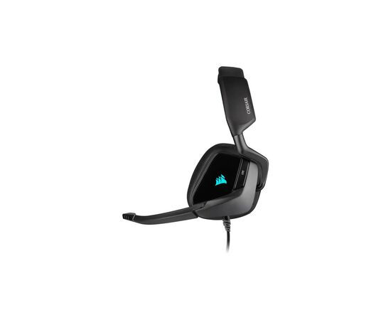 Наушники Corsair Void RGB Elite USB Premium with 7.1 Surround Sound Carbon (CA-9011203-EU), изображение 3 Наушники Corsair Void RGB Elite USB Premium with 7.1 Surround Sound Carbon (CA-9011203-EU), изображение 3