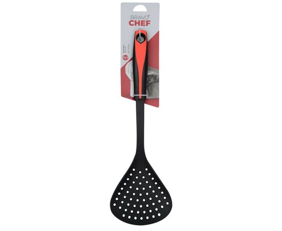Шумовка Bravo Chef Black/Red 34,5 см (BC-5105/6), зображення 3