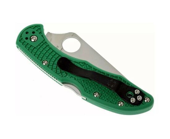 Нож Spyderco Delica 4 Flat Ground ACX 390 Green (C11FPGR), изображение 7 Нож Spyderco Delica 4 Flat Ground ACX 390 Green (C11FPGR), изображение 7