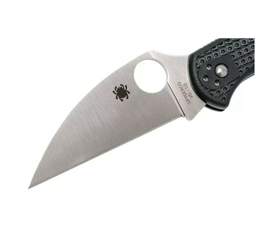 Нож Spyderco Delica 4 Wharncliffe Black (C11FPWCBK), изображение 3 Нож Spyderco Delica 4 Wharncliffe Black (C11FPWCBK), изображение 3