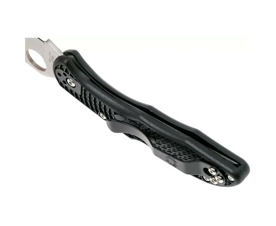 Нож Spyderco Delica 4 Wharncliffe Black (C11FPWCBK), изображение 5 Нож Spyderco Delica 4 Wharncliffe Black (C11FPWCBK), изображение 5