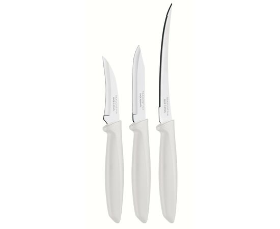Набор ножей Tramontina Plenus Light Grey 3 шт (23498/312)