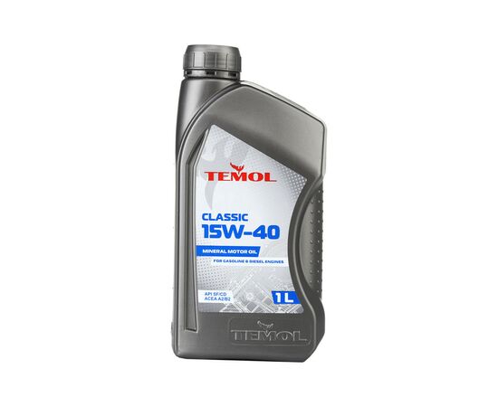 Моторное масло КСМ TEMOL Classic 15W40 1л (TEMOL 62896)