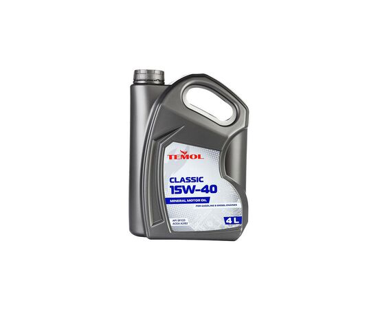 Моторное масло КСМ TEMOL Classic 15W40 4л (TEMOL 62897)