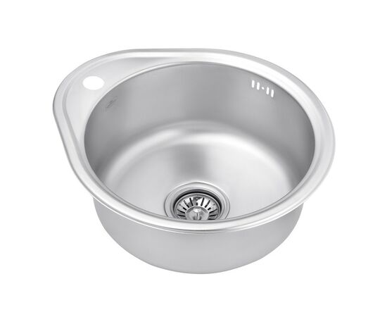 Мойка кухонная Kroner Satin-484308180 (CV022757), изображение 2 Мойка кухонная Kroner Satin-484308180 (CV022757), изображение 2