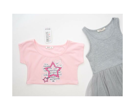 Платье Breeze с фатиновой юбкой и с топом (14364-128G-pink), изображение 3 Платье Breeze с фатиновой юбкой и с топом (14364-128G-pink), изображение 3