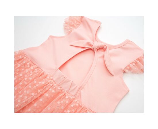 Платье POP FASHION с фатиновой юбкой с единорогами (6831-98G-peach), изображение 4 Платье POP FASHION с фатиновой юбкой с единорогами (6831-98G-peach), изображение 4