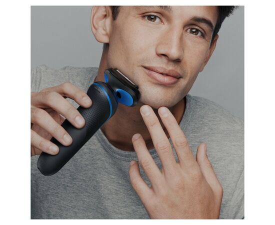 Электробритва Braun Series 5 51-B1000s BLACK / BLUE, изображение 7 Электробритва Braun Series 5 51-B1000s BLACK / BLUE, изображение 7