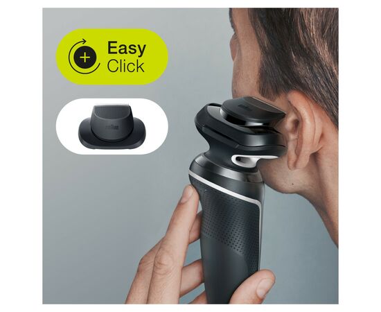 Электробритва Braun Series 5 51-W1200s BLACK / WHITE, изображение 4 Электробритва Braun Series 5 51-W1200s BLACK / WHITE, изображение 4