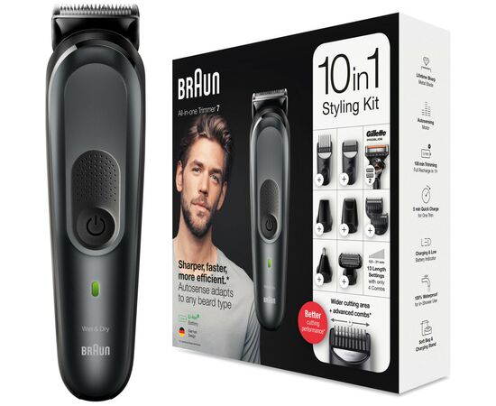 Триммер Braun MGK 7321 (MGK7321), изображение 2 Триммер Braun MGK 7321 (MGK7321), изображение 2
