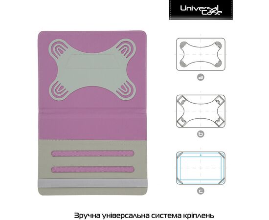 Чехол для планшета Armorstandart Elastic Band 10 Purple (ARM59077), изображение 2 Чехол для планшета Armorstandart Elastic Band 10 Purple (ARM59077), изображение 2
