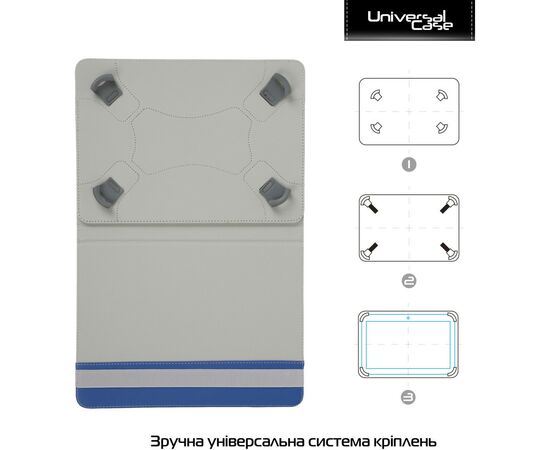 Чохол до планшета Armorstandart Silicone Hooks 10 Blue (ARM59079), зображення 2 Чохол до планшета Armorstandart Silicone Hooks 10 Blue (ARM59079), зображення 2