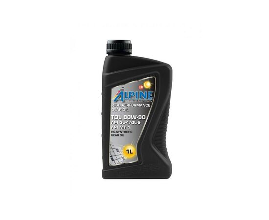Трансмісійна олива Alpine Gear Oil 80W-90 TDL GL-4/GL-5 1л (0725-1)