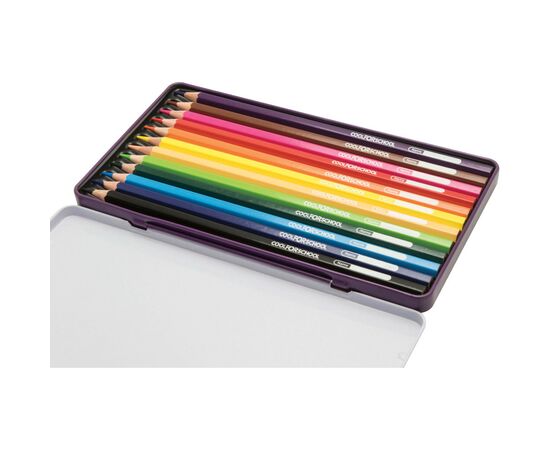 Карандаши цветные Cool For School Premium шестигранные, 12 цветов (CF15172), изображение 2 Карандаши цветные Cool For School Premium шестигранные, 12 цветов (CF15172), изображение 2