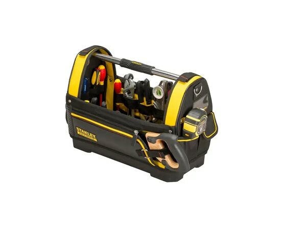 Сумка для инструмента Stanley FatMax Open Tote, открытая , 18", 480 x 250 x 330мм (1-93-951), изображение 3 Сумка для инструмента Stanley FatMax Open Tote, открытая , 18", 480 x 250 x 330мм (1-93-951), изображение 3