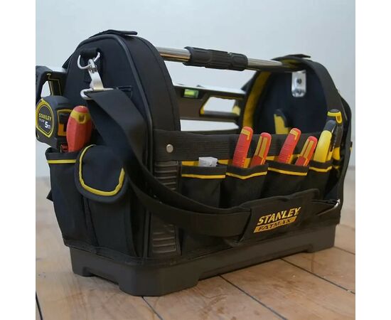 Сумка для инструмента Stanley FatMax Open Tote, открытая , 18", 480 x 250 x 330мм (1-93-951), изображение 8 Сумка для инструмента Stanley FatMax Open Tote, открытая , 18", 480 x 250 x 330мм (1-93-951), изображение 8
