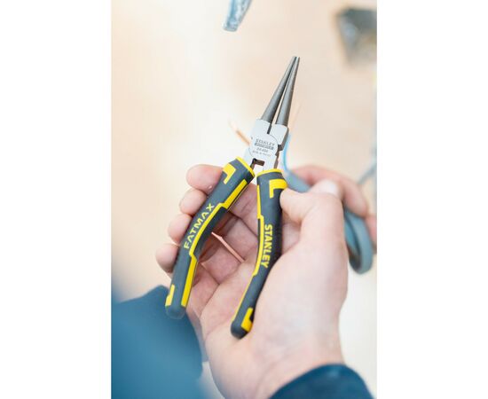 Плоскогубцы Stanley круглогубцы FatMax, L=165 мм (0-84-496), изображение 3 Плоскогубцы Stanley круглогубцы FatMax, L=165 мм (0-84-496), изображение 3