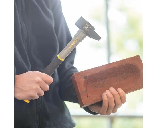 Молоток Stanley Fiberglass, 300 г (STHT0-54131), зображення 3 Молоток Stanley Fiberglass, 300 г (STHT0-54131), зображення 3