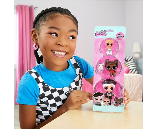 Фигурка L.O.L. Surprise! серии OPP Tot + Pet + Lil Sis - Битник Бэйби, Дарлинг Догги (987888), изображение 4 Фигурка L.O.L. Surprise! серии OPP Tot + Pet + Lil Sis - Битник Бэйби, Дарлинг Догги (987888), изображение 4