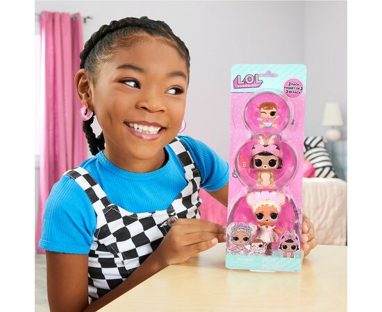 Фигурка L.O.L. Surprise! серии OPP Tot + Pet + Lil Sis - Флаувер Чайлд, Шорт Стоп Хо (987871), изображение 4 Фигурка L.O.L. Surprise! серии OPP Tot + Pet + Lil Sis - Флаувер Чайлд, Шорт Стоп Хо (987871), изображение 4