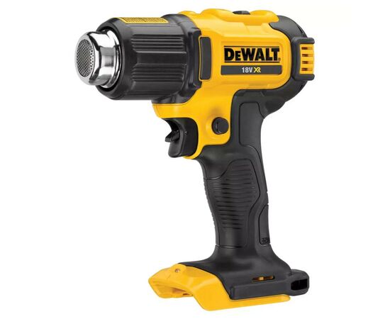 Строительный фен DeWALT 18В, 290 - 530 °C, 0.5 кг (без АКБ и ЗУ) (DCE530N), изображение 2 Строительный фен DeWALT 18В, 290 - 530 °C, 0.5 кг (без АКБ и ЗУ) (DCE530N), изображение 2