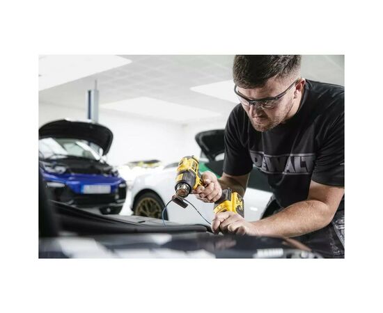Строительный фен DeWALT 18В, 290 - 530 °C, 0.5 кг (без АКБ и ЗУ) (DCE530N), изображение 8 Строительный фен DeWALT 18В, 290 - 530 °C, 0.5 кг (без АКБ и ЗУ) (DCE530N), изображение 8