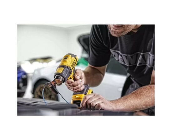 Строительный фен DeWALT 18В, 290 - 530 °C, 0.5 кг (без АКБ и ЗУ) (DCE530N), изображение 9 Строительный фен DeWALT 18В, 290 - 530 °C, 0.5 кг (без АКБ и ЗУ) (DCE530N), изображение 9