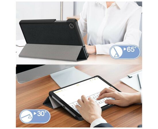 Чехол для планшета BeCover Smart Case Lenovo Tab M8(4rd Gen) TB-300FU 8" Black (709209), изображение 9 Чехол для планшета BeCover Smart Case Lenovo Tab M8(4rd Gen) TB-300FU 8" Black (709209), изображение 9