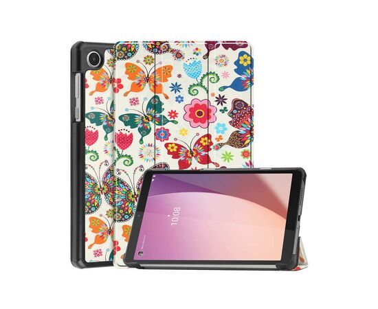 Чехол для планшета BeCover Smart Case Lenovo Tab M8(4rd Gen) TB-300FU 8" Butterfly (709215), изображение 5 Чехол для планшета BeCover Smart Case Lenovo Tab M8(4rd Gen) TB-300FU 8" Butterfly (709215), изображение 5