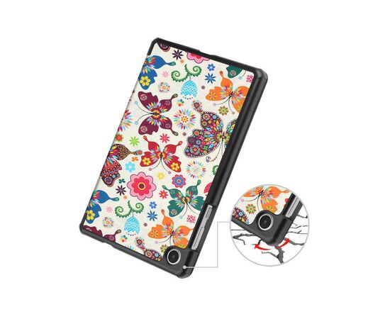 Чехол для планшета BeCover Smart Case Lenovo Tab M8(4rd Gen) TB-300FU 8" Butterfly (709215), изображение 6 Чехол для планшета BeCover Smart Case Lenovo Tab M8(4rd Gen) TB-300FU 8" Butterfly (709215), изображение 6