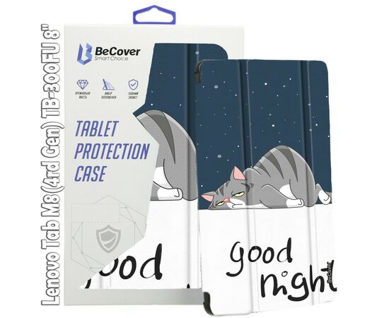 Чехол для планшета BeCover Smart Case Lenovo Tab M8(4rd Gen) TB-300FU 8" Good Night (709217)