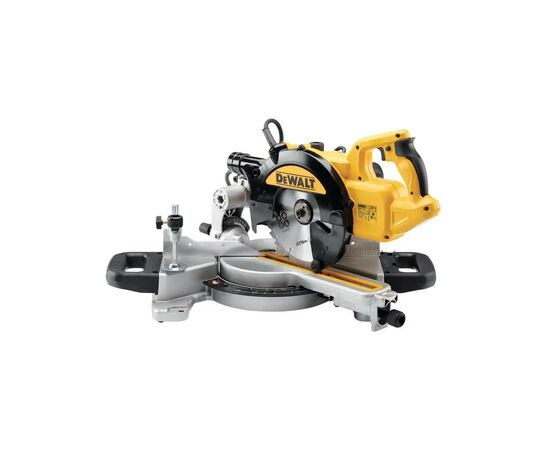 Торцовочная пила DeWALT 1400 Вт, диск 216х30 мм, 4500 об/мин, XPS, вес 11.5 кг (DWS774), изображение 4 Торцовочная пила DeWALT 1400 Вт, диск 216х30 мм, 4500 об/мин, XPS, вес 11.5 кг (DWS774), изображение 4