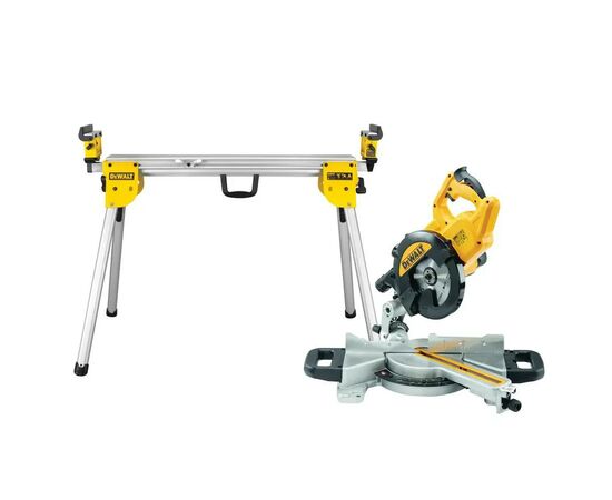 Торцовочная пила DeWALT 1400 Вт, диск 216х30 мм, 4500 об/мин, XPS, вес 11.5 кг (DWS774), изображение 5 Торцовочная пила DeWALT 1400 Вт, диск 216х30 мм, 4500 об/мин, XPS, вес 11.5 кг (DWS774), изображение 5