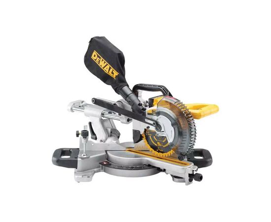 Торцовочная пила DeWALT 18V XR Li-Ion, диск 184x16 мм, 3750 об/мин, XPS (без АКБ и ЗУ) (DCS365N)