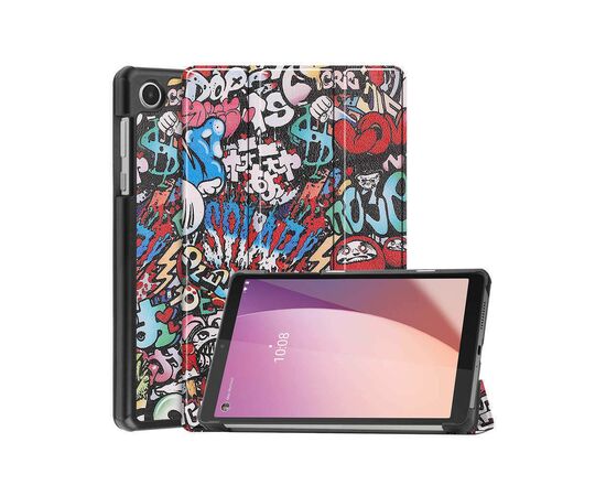 Чехол для планшета BeCover Smart Case Lenovo Tab M8(4rd Gen) TB-300FU 8" Graffiti (709218), изображение 5 Чехол для планшета BeCover Smart Case Lenovo Tab M8(4rd Gen) TB-300FU 8" Graffiti (709218), изображение 5