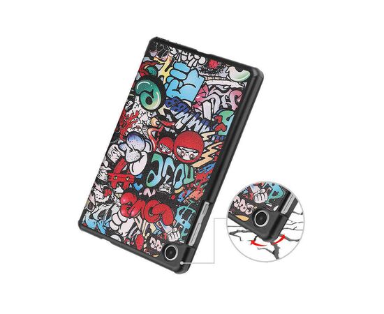 Чехол для планшета BeCover Smart Case Lenovo Tab M8(4rd Gen) TB-300FU 8" Graffiti (709218), изображение 6 Чехол для планшета BeCover Smart Case Lenovo Tab M8(4rd Gen) TB-300FU 8" Graffiti (709218), изображение 6
