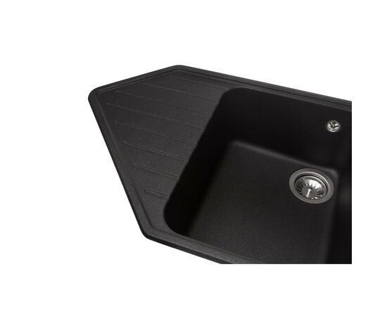 Мийка кухонна GRANADO IBIZA black shine (gr1801), зображення 4 Мийка кухонна GRANADO IBIZA black shine (gr1801), зображення 4