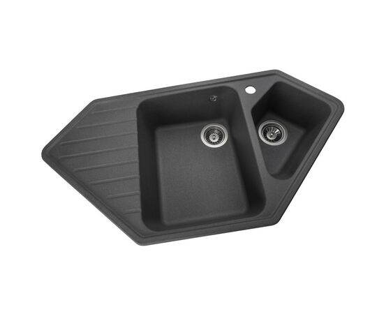 Мойка кухонная GRANADO IBIZA grafito (gr1809), изображение 2 Мойка кухонная GRANADO IBIZA grafito (gr1809), изображение 2