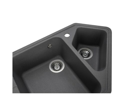 Мойка кухонная GRANADO IBIZA grafito (gr1809), изображение 3 Мойка кухонная GRANADO IBIZA grafito (gr1809), изображение 3