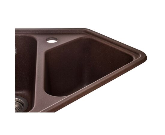 Мийка кухонна GRANADO IBIZA marron (gr1806), зображення 5